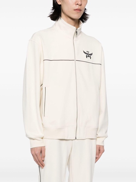 Essential logo-embroidered track jacket