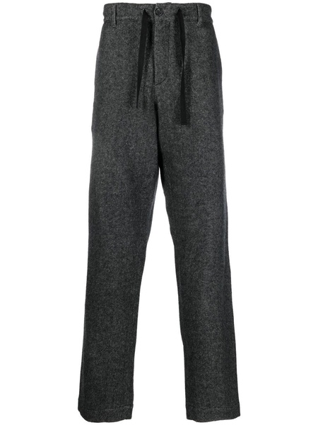 front tie-fastening detail trousers