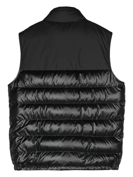 MONCLER Men's SS24 Hooded Vest in Royal Blue