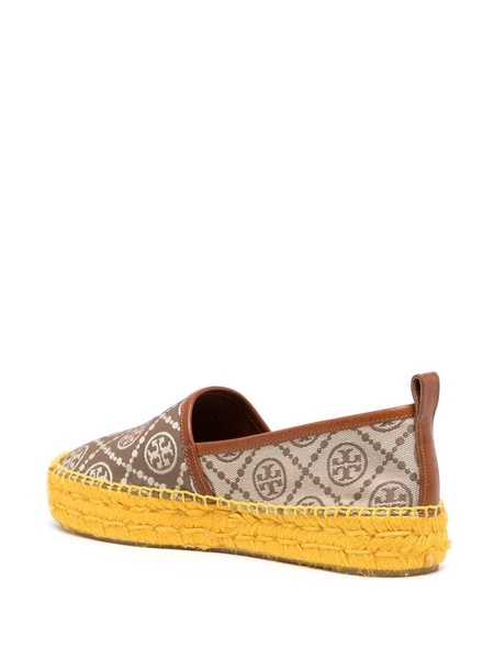 logo-print espadrilles 