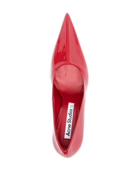 100mm patent leather pumps