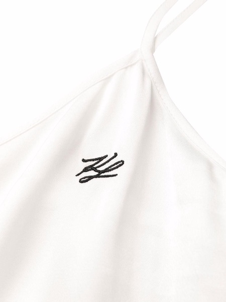 satin logo negligee