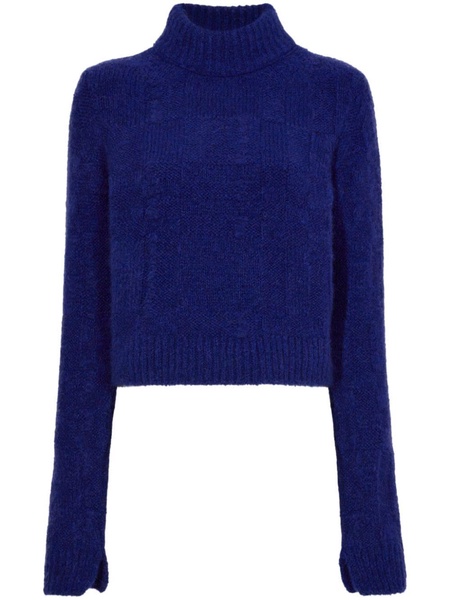 Brigitt mock-neck jumper