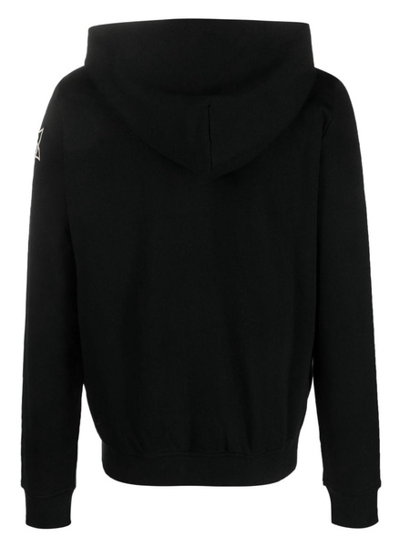 Jason's zip-fastening hoodie