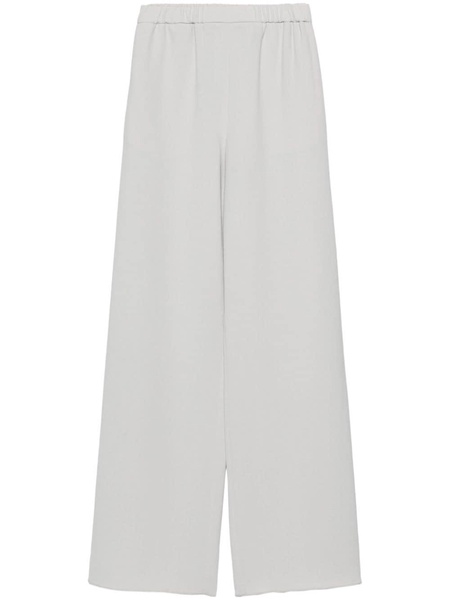 high-waist straight trousers