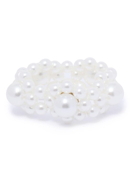 faux-pearl ring