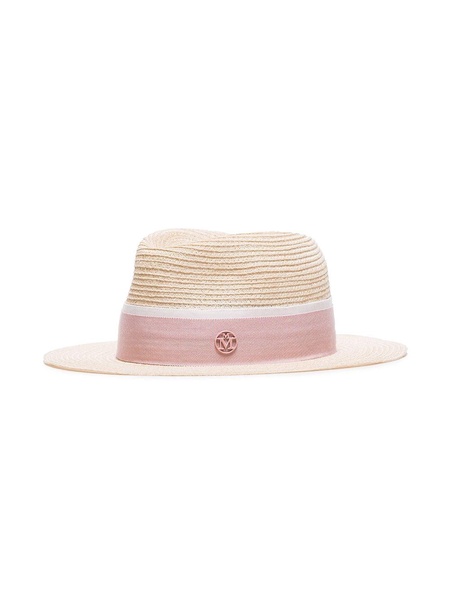 André straw Fedora hat