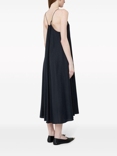 Aida gathered midi dress