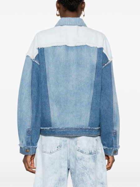 patchwork denim jacket