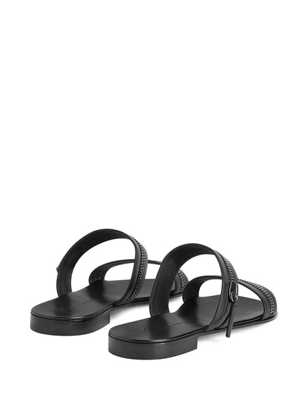 Brad zip-detail sandals