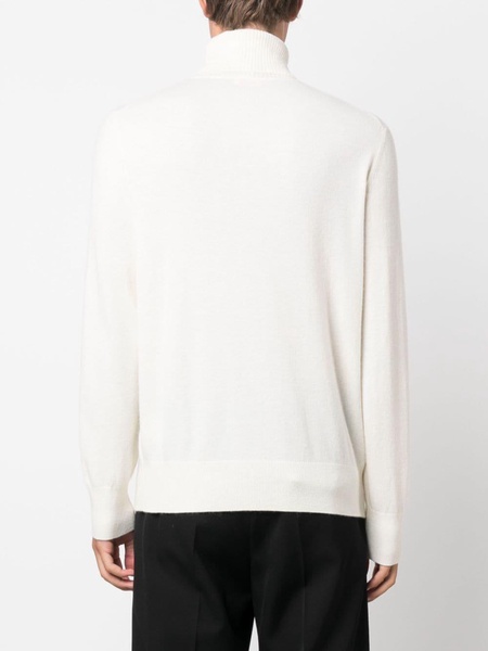 fine-knit roll-neck jumper 