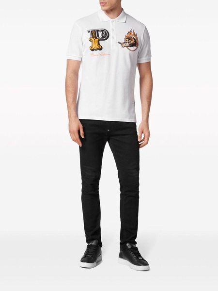 Lion Circus cotton polo shirt