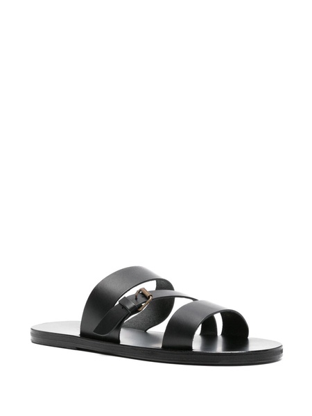 Ifiklis flat leather sandals