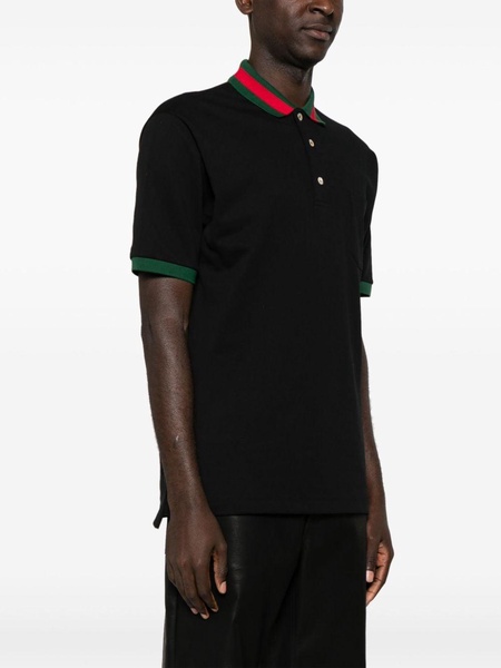 Logo-Embroidered Stretch-Cotton Piqué Polo Shirt