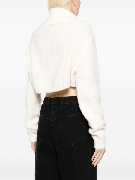 curly shrug jumper