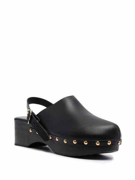 Classic Closed 70mm studded clogs