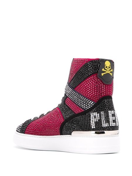 Money Beast high-top sneakers