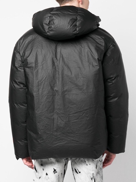 hooded puffer jacket