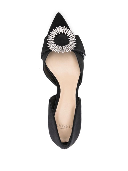 Madelina Flare 50mm satin pumps