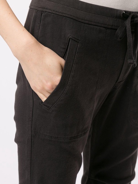 slim cropped trousers