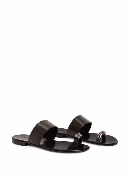 Norbert metal toe sandals