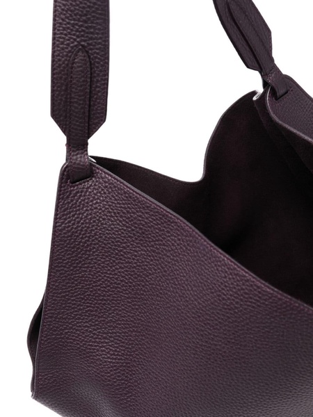 medium Lotus leather tote bag