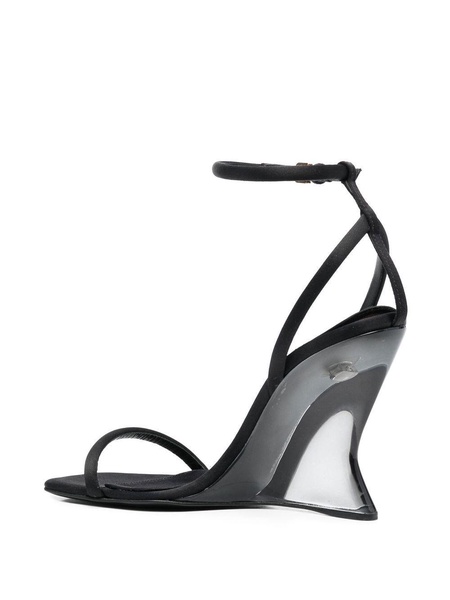 Evangelie 100mm wedge sandals