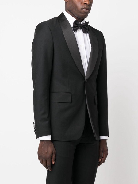 shaw-lapel suit jacket 