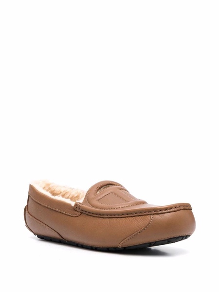 x Telfar embossed-logo loafers 