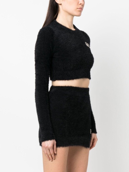 crystal-logo cropped jumper