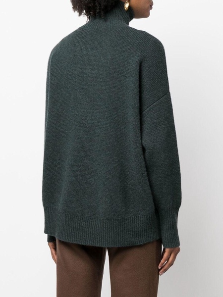 roll-neck knit jumper