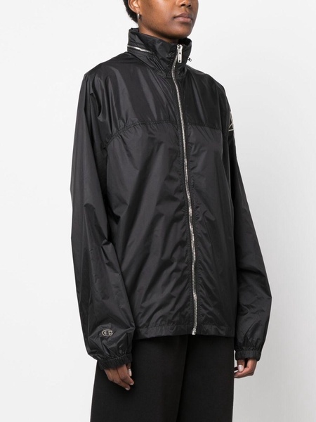 concealed-hood lightweight jacket 