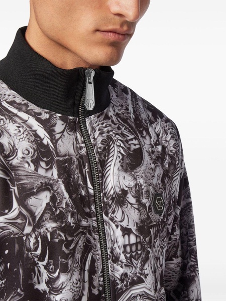 Dragon Skull-print tracksuit (set of two)