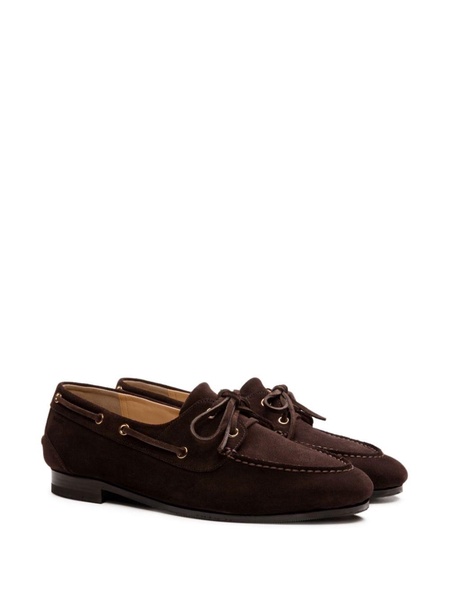 Plume leather loafers