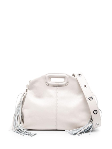 mini Miss M crackle leather shoulder bag