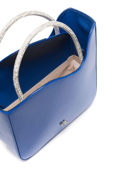 Ivy patent-leather tote bag