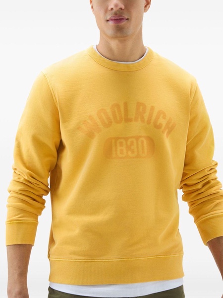 logo-print cotton sweatshirt