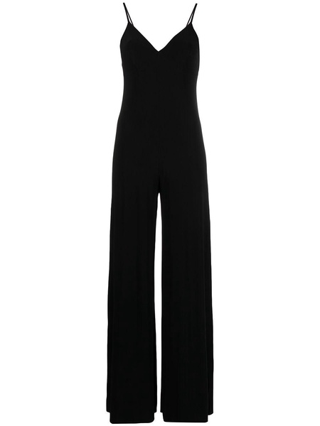 plunging V-neck jumpsuit