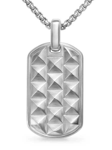 Chevron amulet necklace