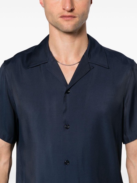 short-sleeve twill shirt