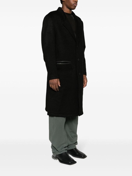 x Adidas tailored single-breasted coat