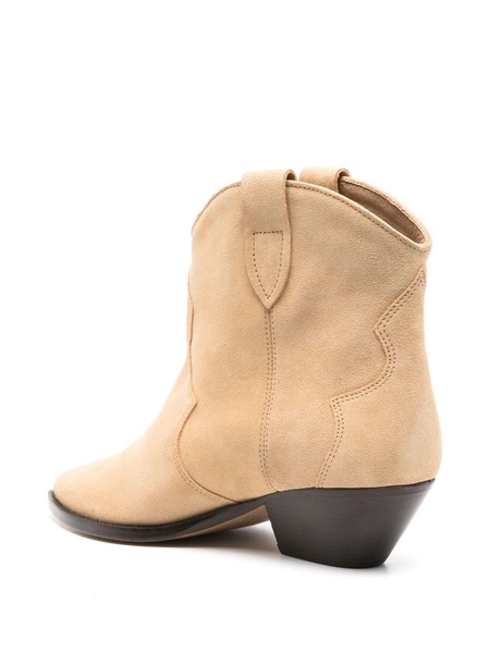 Neutral 40 Suede Ankle Boots