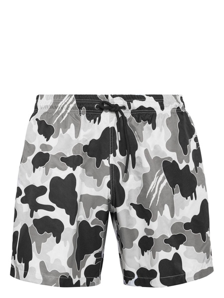 Camouflage swim shorts