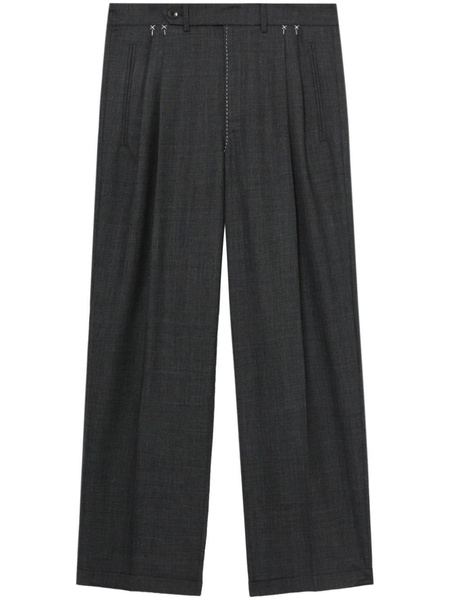 virgin wool trousers