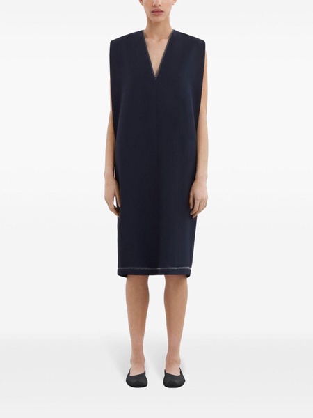 virgin-wool shift dress