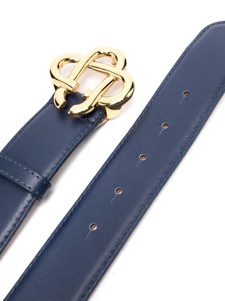 logo-buckle belt