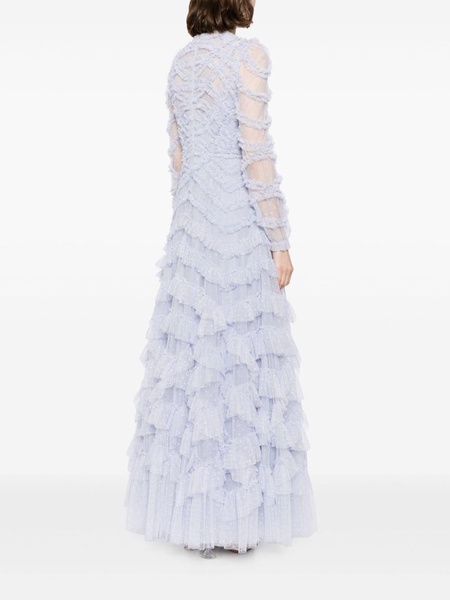 Lana tulle gown