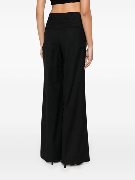 high-rise wide-leg trousers