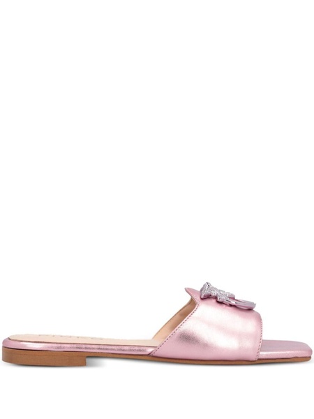 Marli 02 laminated-leather sandals