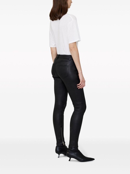 Remy leather skinny trousers 